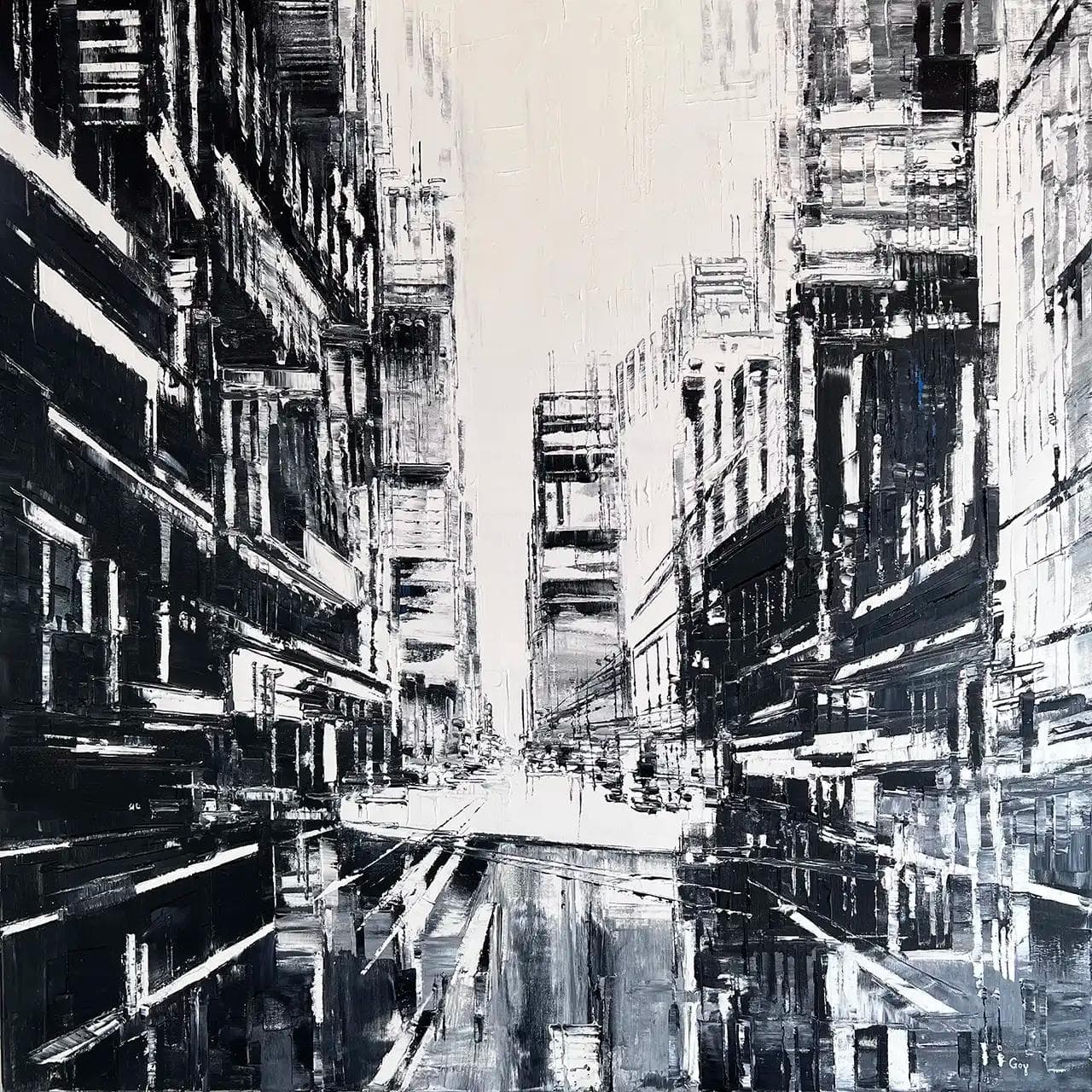 Black & White.New York